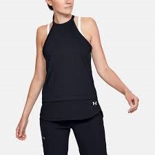 Under Armour Womens Armour Black- Sport Tank Top